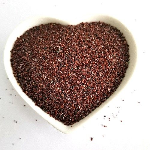 喷砂磨料30-60目石榴砂  隆和—厂家供应天然