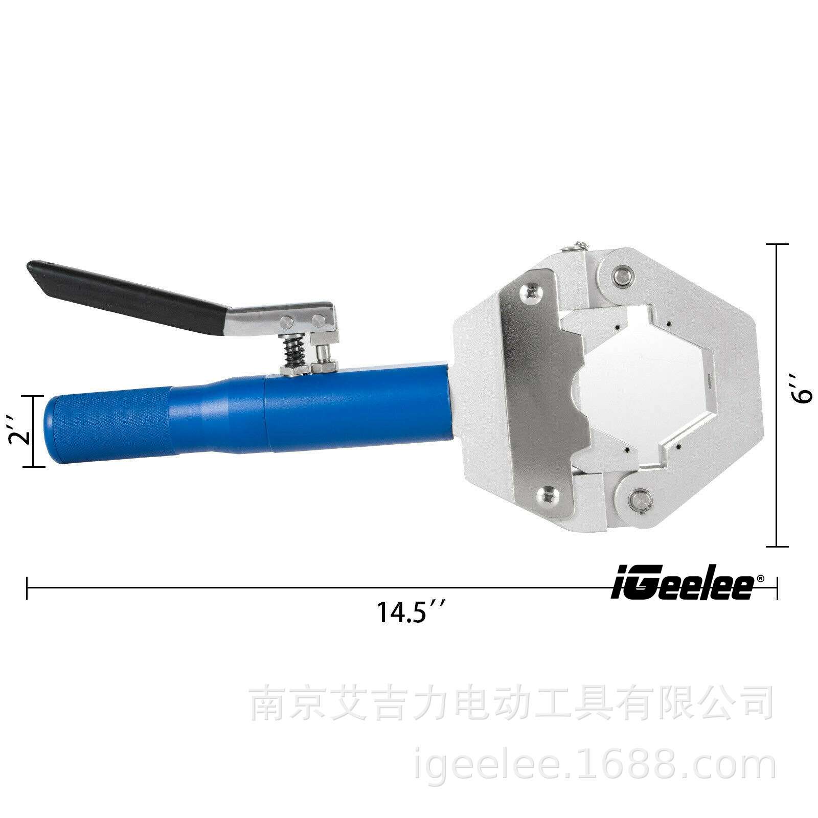 汽车空调便携式压管机 软管压接工具7842  液压压接7模具啤管机