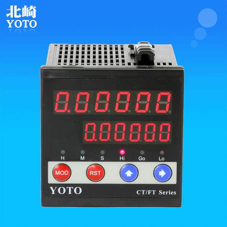 YOTO北崎 CL7 CL16-PS61BCL8-PS62B智能上排计数长度下排线速度表