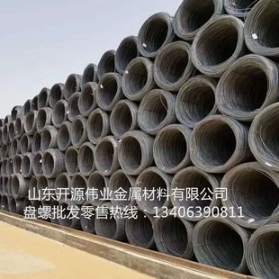 山东盘螺钢筋 HRB400E三级盘螺Φ6 Φ8 Φ10建筑用盘状螺纹钢价低