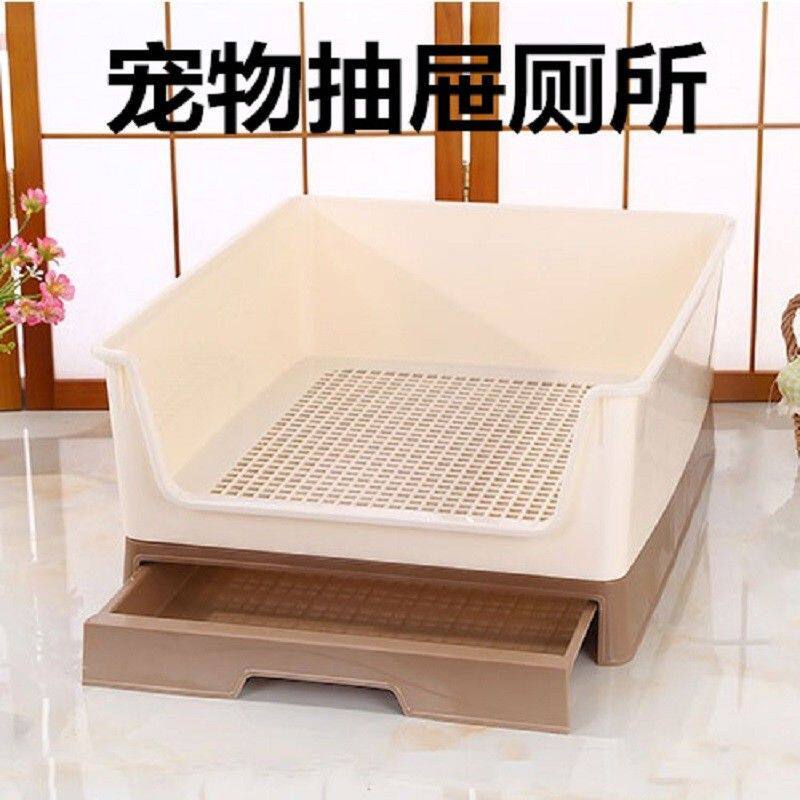 宠物狗厕所狗厕所次所托盘防踩屎防溅抽屉式训练拉屎除臭大号