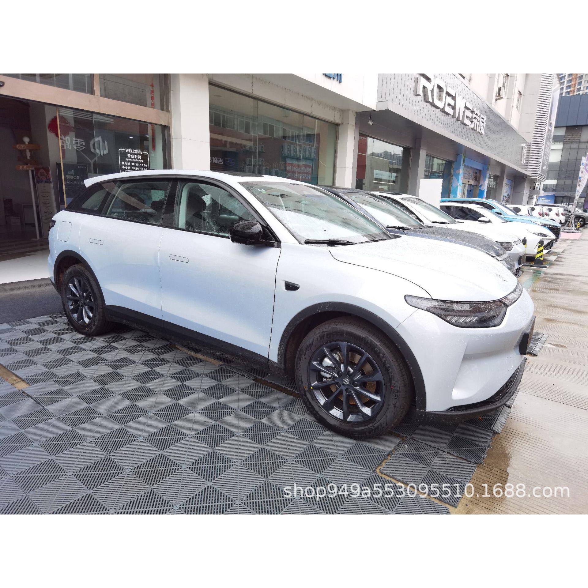 适用于零跑C11无边框车门黑武士晴雨挡雨眉装饰改装遮雨档