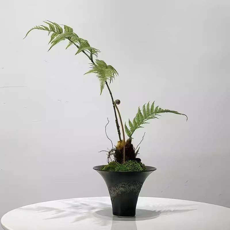 新中式现代仿真花盆景摆件样板房软装售楼处整体家居客厅边几摆设,电子/电工,接线端子,淘宝优惠券,粉丝福利购,淘宝优惠卷