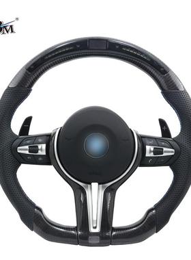 工厂适用BMW宝马M3F30F底盘1234系X1X2X3X4X5X6Gt3系碳纤维方向盘