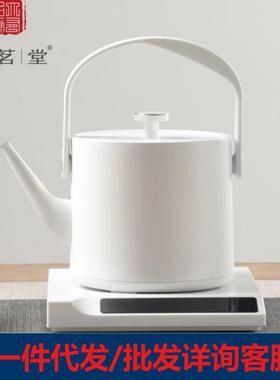 友茗堂电热水壶不锈钢家用泡茶烧水壶底部上水恒温保温一体开水壶