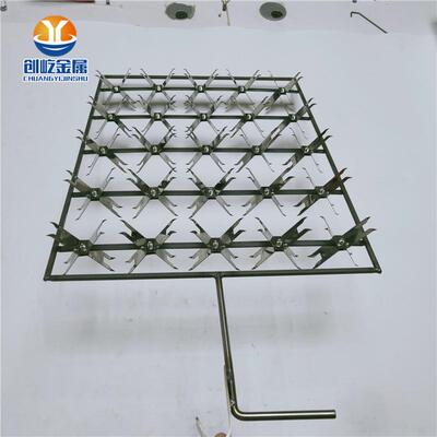 网盘加挂钩对装喷漆不锈钢夹具铁网网版600X600配42个CY75133