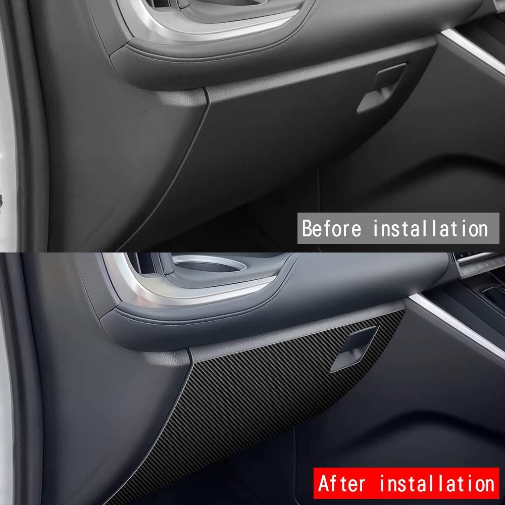 适用于22款丰田VOXY/NOAH 90系副驾驶防踢皮革手套箱保护垫右驾