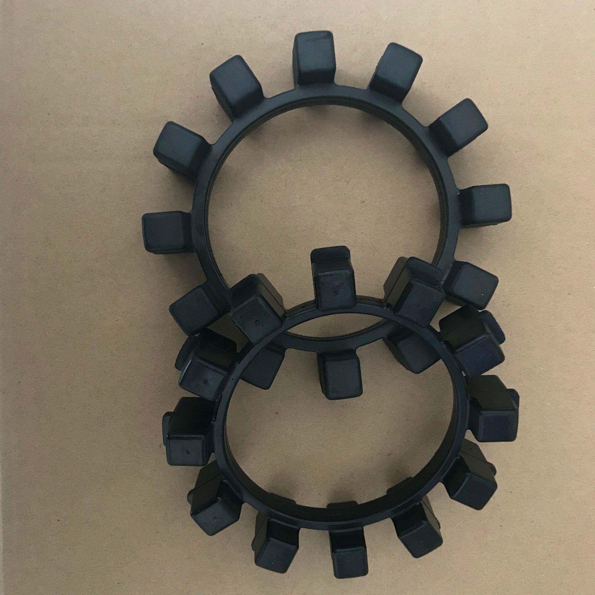 KTRAR85AR38poly-normT10弹性联轴器梅花垫圈黑色方形花瓣垫