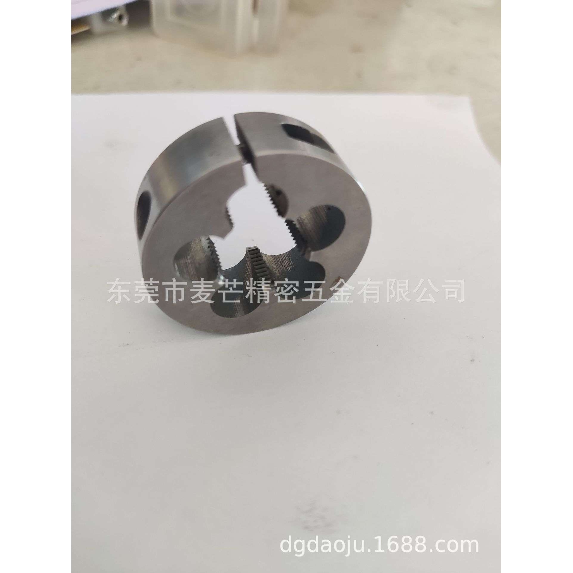 白钢/高速钢修牙固定式M12X1.25-6H板牙