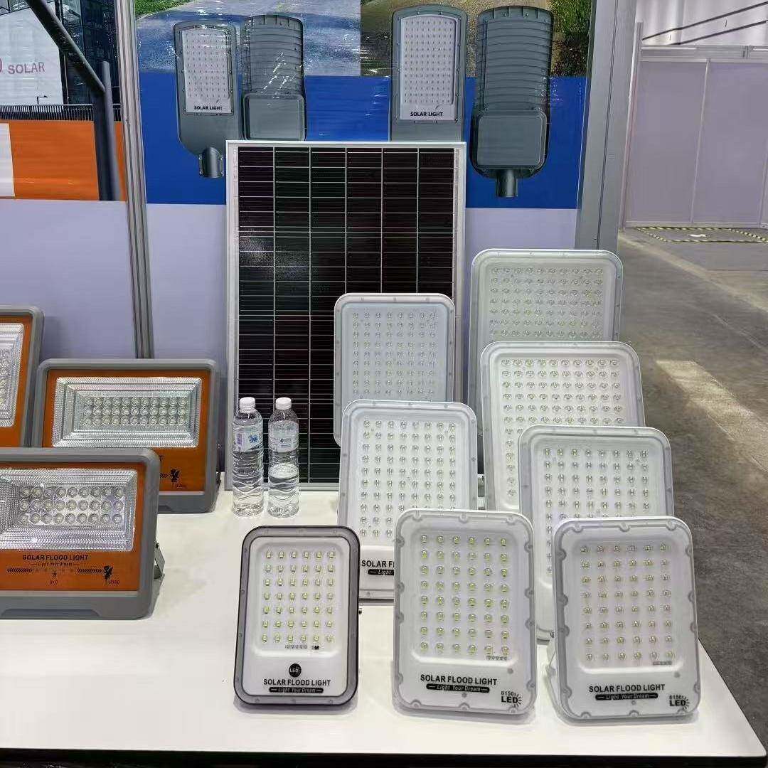 2024LYD-8100太阳能投光灯农村庭院泛光灯广告牌照明LEDsolar