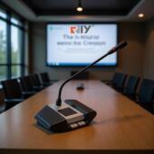 CCS1280有线会议麦克风鹅颈式 办公家用会议麦克风桌面台式 话筒