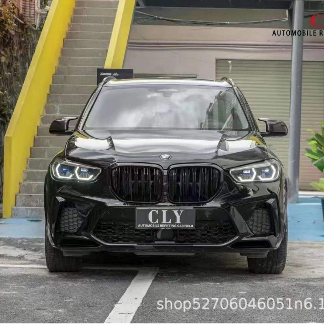 适用宝马X5（G05）19-22款改装X5M前杠轮眉后杠后唇尾喉包围
