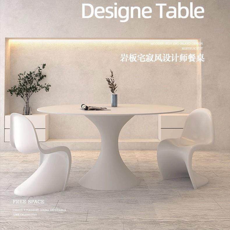 岩板餐桌家用小户型餐厅饭桌椅简约现代网红奶油风圆形白色带转盘,农机/农具/农膜,其它农用工具,淘宝优惠券,粉丝福利购,淘宝优惠卷