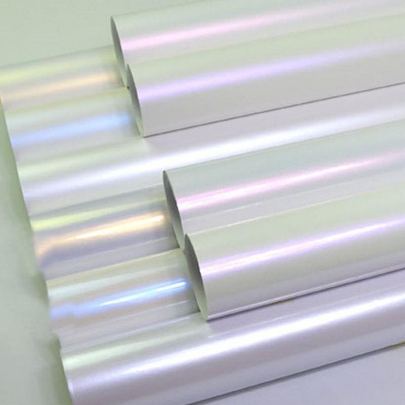 新款上市哑面白色变色龙汽车车身装饰改色膜四色供选