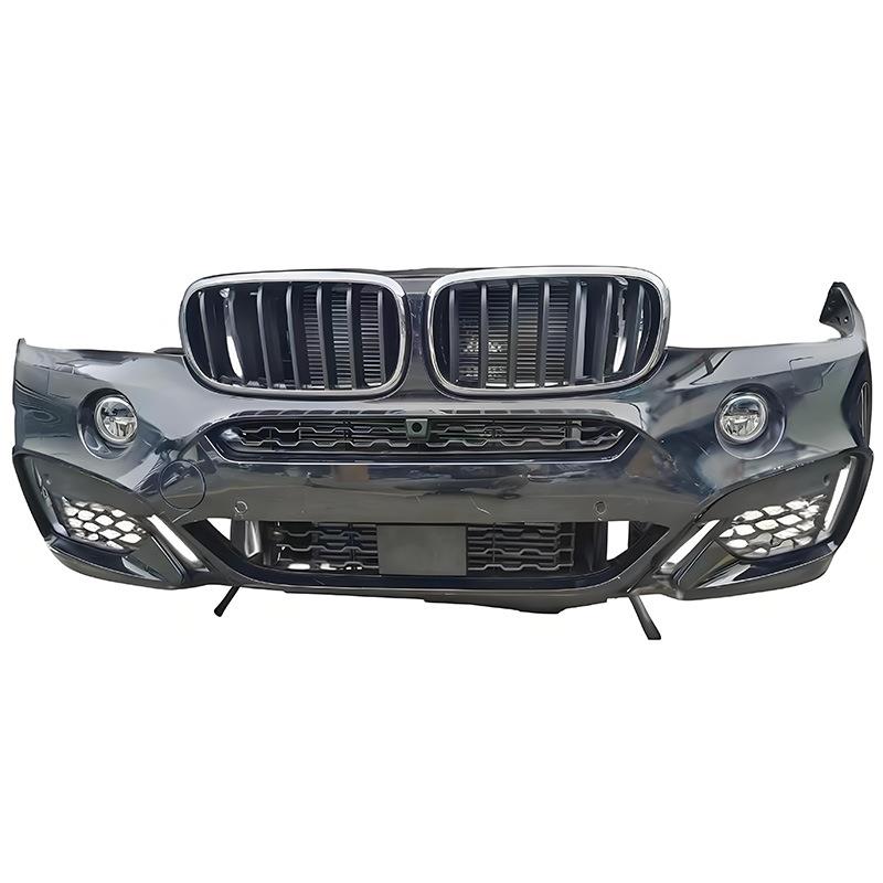 适用宝马F15前嘴X5X6X7X4X3X2X1保险杠总成中网大灯拆车件