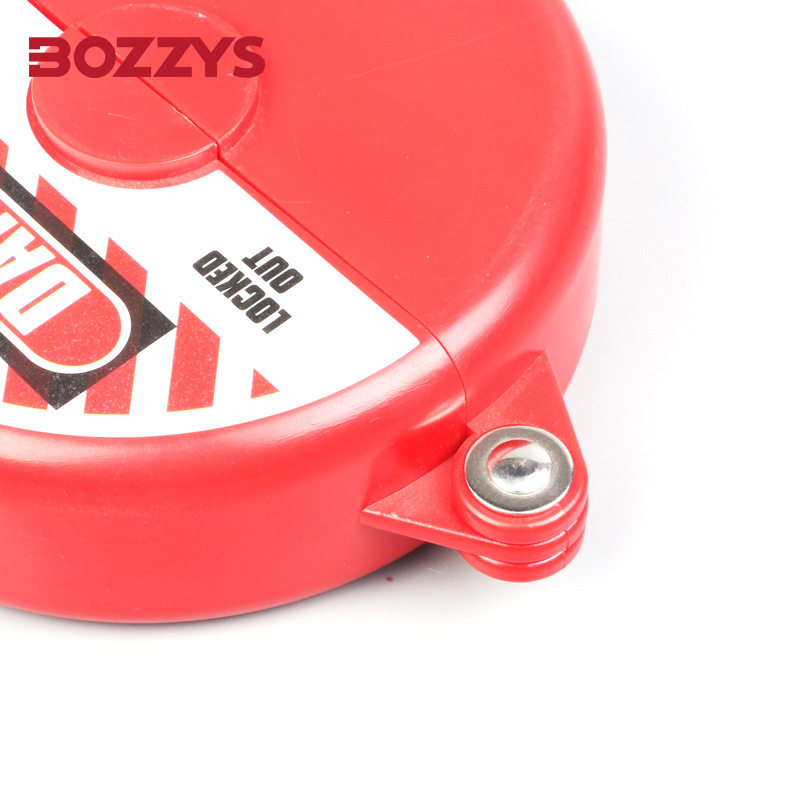 BOZZYS工业停工检修LOTO挂牌上锁127-165MM圆盘手轮锁定阀门锁罩
