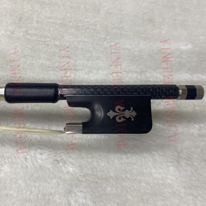 演奏级银丝碳纤维大提琴弓乌木蒙古白马尾小提琴弓中提琴弓