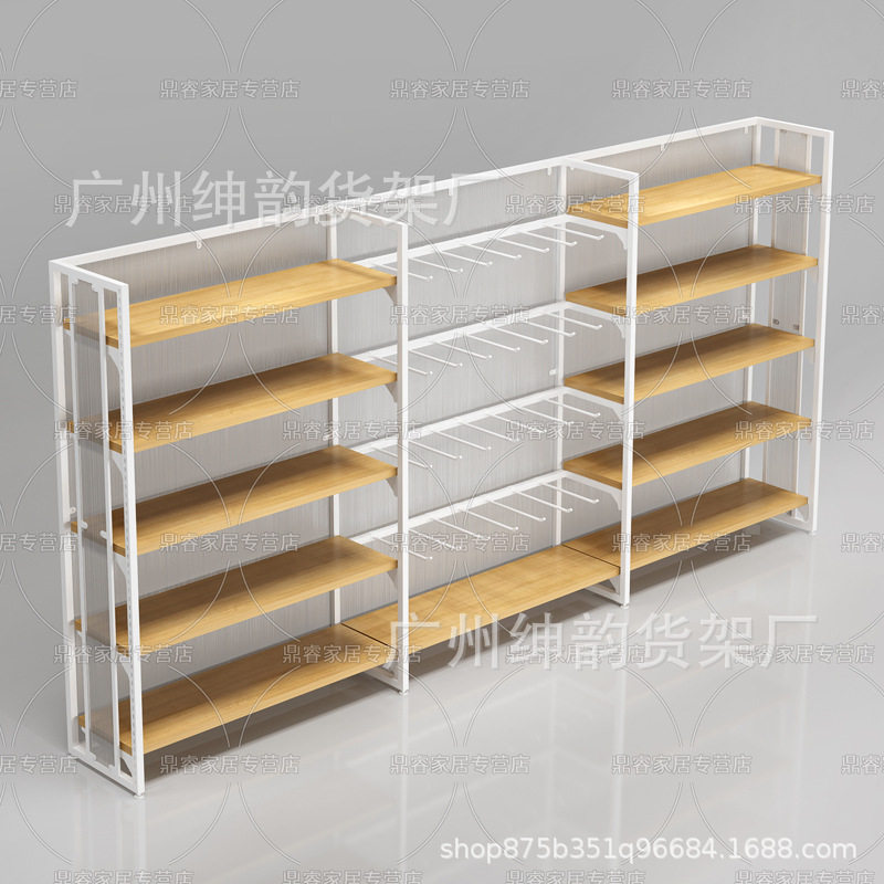创名优品商超货架饰品展示架便利店陈列架零食架母婴文具店批发
