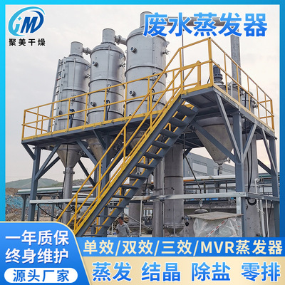 10吨高盐废水MVR蒸发器工业强制循环废水蒸发器 食品污水处理设备
