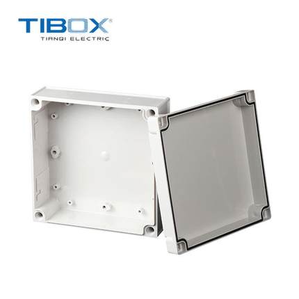 TIBOX浙江户外防水ABS小型螺栓型接线盒1717开关防水盒ABS电源盒