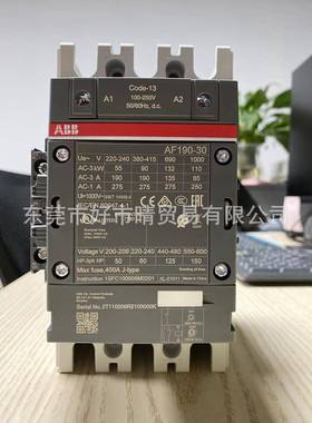 ABB交直流接触器AF40-30-00-13100-250V；进口1SBL347001R1300