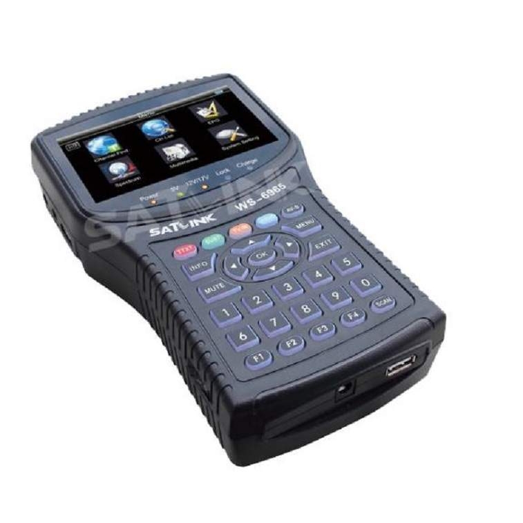 SATLINK WS-6965 HD 数字频谱寻星仪 DVB-T DVB-T2 Spectrum
