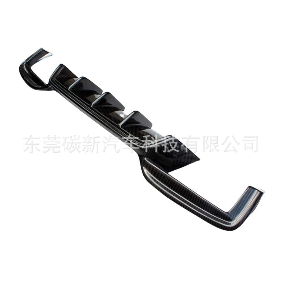 适用于宝马6系F06碳纤维MP后唇F13后绕流板改装后保险杠F12包围
