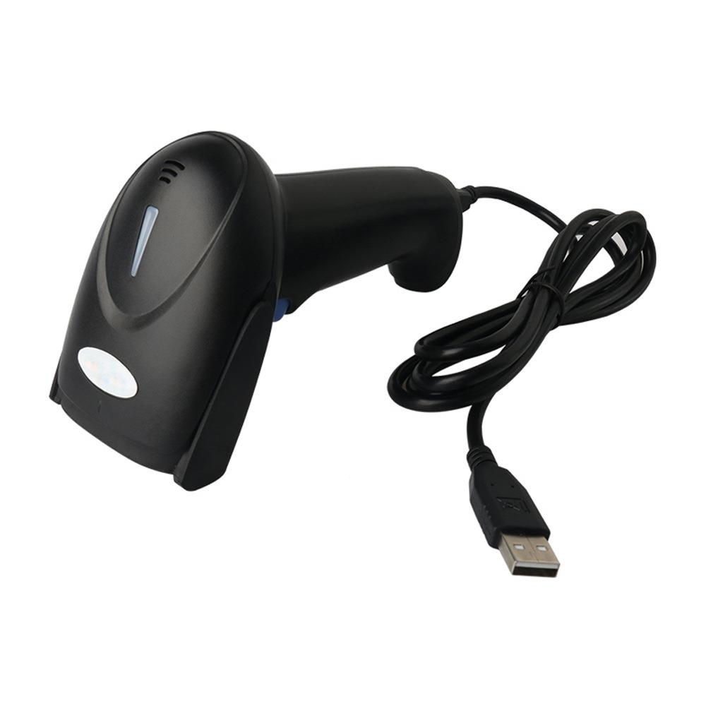 轩好韵XHY-F100一维有线红光扫描枪条码扫码器超市快递收银扫码枪