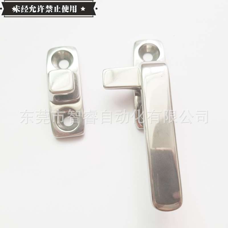 LCL/LCR80/100 不锈钢304把手锁 工业设备柜门 旋转扣把手拉手