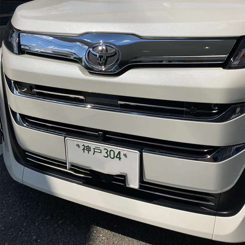 适用丰田22款Noah90系中网改装饰条专用右驾NOAH90不锈钢中网改装