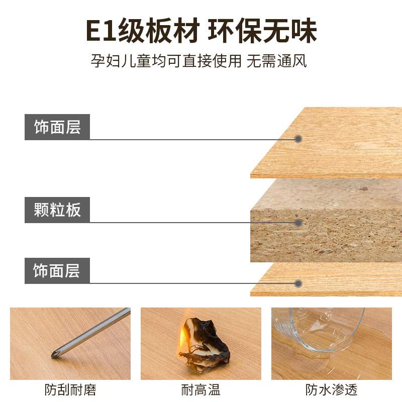 简易移动折叠办公桌电脑桌折叠书桌书架一体桌学习小桌子家用