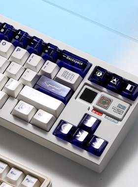 态珀geometry几何机械键盘键帽类陶瓷热升华喷油PBT+PC移印原厂