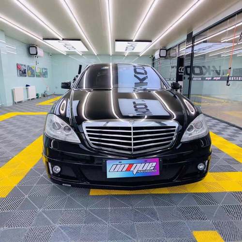 适用于奔驰s级w221改装巴博斯大包围前保险杠