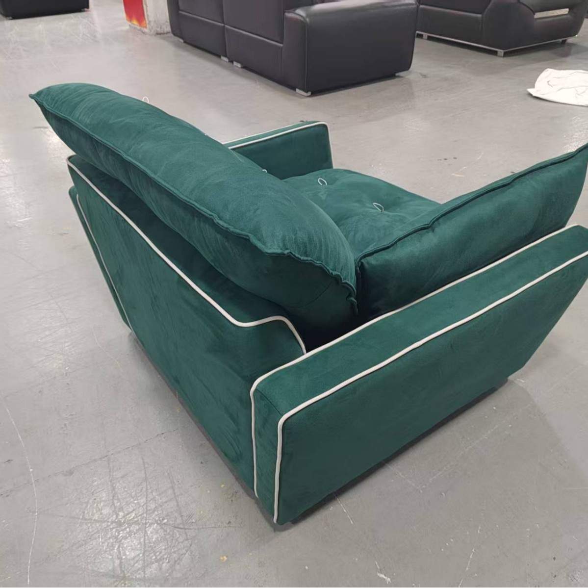 sorrento沙发索伦托沙发云朵沙发羽绒超软客厅磨砂布直排布艺沙发