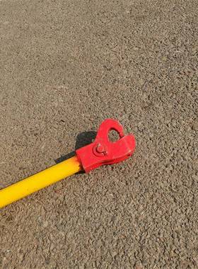 铁路用弹条拆装拉钩铸钢弹跳扳手三型铁路弹条扳手鑫宏牌