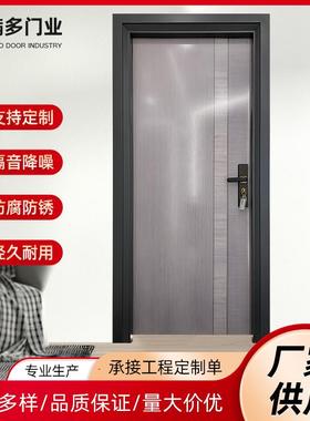 现代简约房间卧室烤漆木门轻奢套装门卧室门免漆门静音房间门