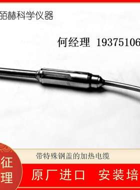 德国HORST HSMV-600 °C -带特殊钢盖的加热电缆，真空密封