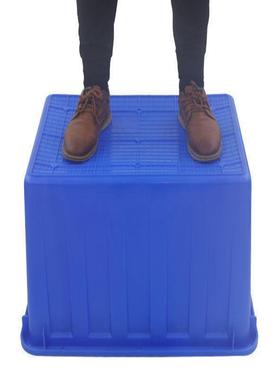 加厚塑料水箱大号方桶长方形水桶储物洗澡塑料桶泡瓷砖养殖装奥跃