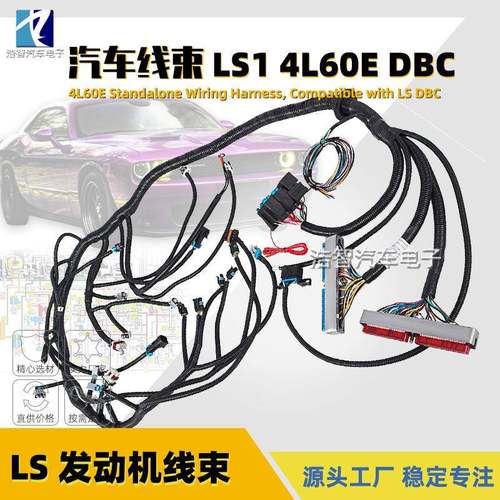 4L60EDBC发动机线束适用于GMLS1电缆驱动97-064.85.36.0