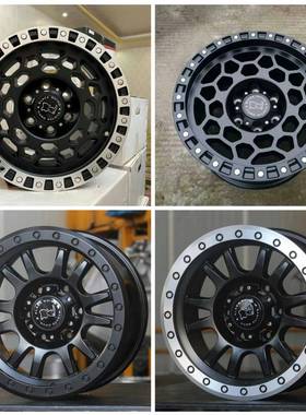 16寸17寸18寸越野轮毂风骏皮卡五十铃皮卡哈帕杰罗黑金刚坦克300
