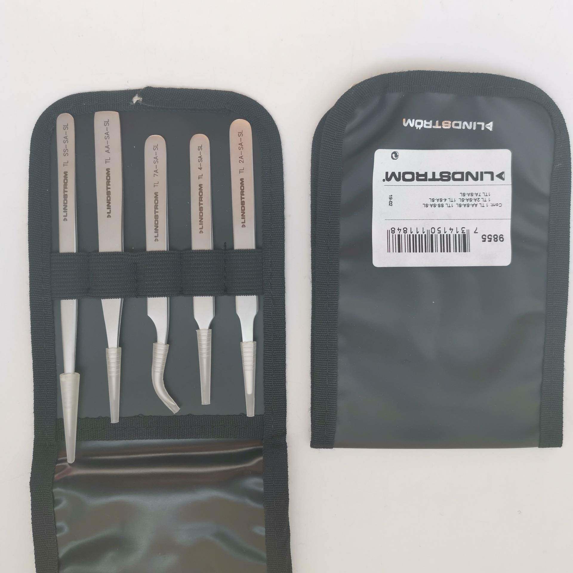 瑞典LINDSTROM98555件套,通用,精准镊子9857