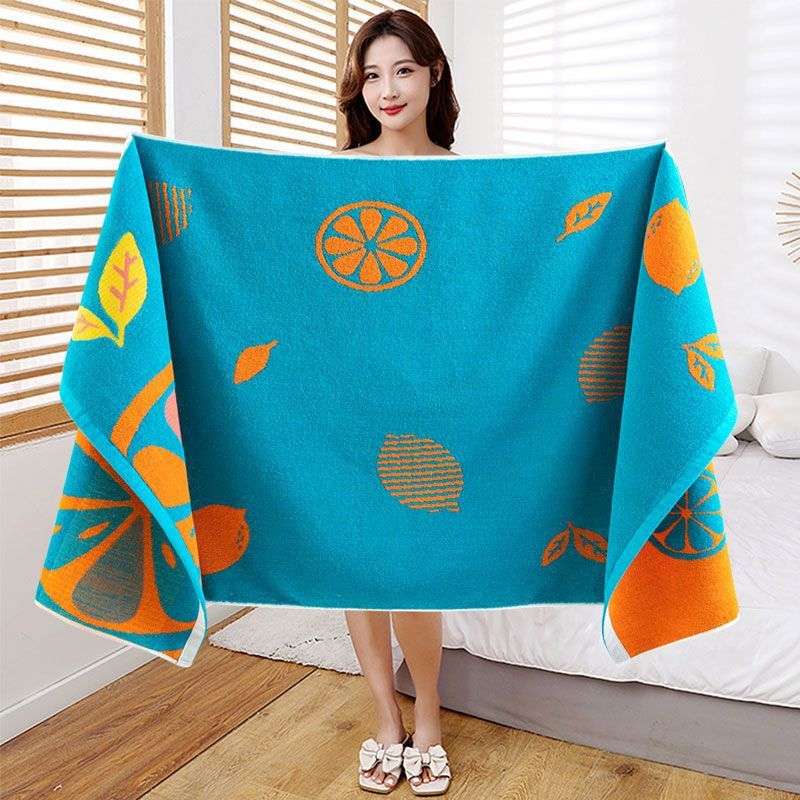 纯棉浴巾男女柔软家用吸水不情侣毛巾儿童专用全棉成人洗澡加厚