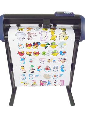 巨超JCX630锦旗服装热转印刻字膜广告反光膜车贴墙贴电脑刻字机