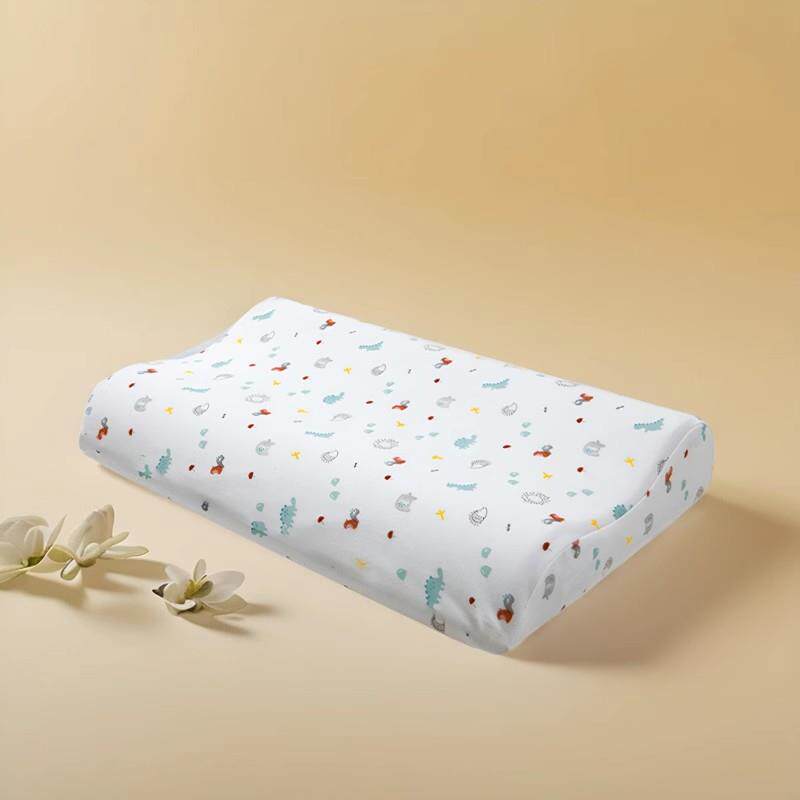 娜帕蒂卡儿童乳胶枕头学生青少年泰国进口天然橡胶护颈枕卧室宿舍