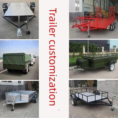 越野汽车小拖车ATV摩托车UTV拖挂车旅行房车后挂式拖斗拉货后挂斗