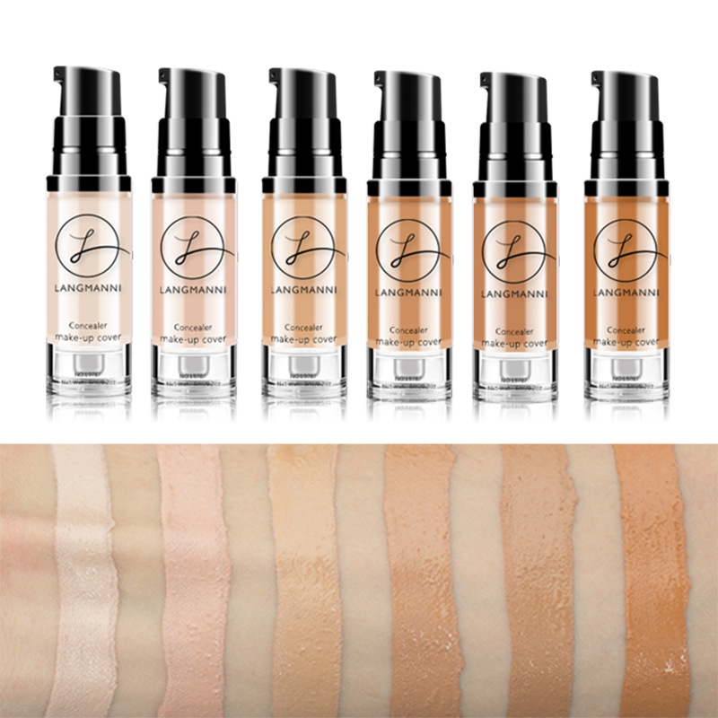 Makeup Foundation Liquid Sweatproof Concealer 粉底液遮瑕膏