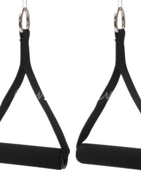 .Excellent Quality Pulldown Tricep Bank Rope Cable Handle V