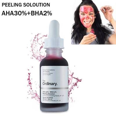 Ordinary Face Makeup Peeling Solution AHA 30%  BHA 2% Acne