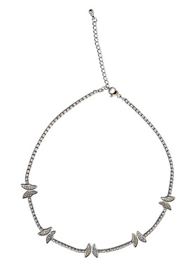 -Real gold electroplating temperament simple full diamond bu