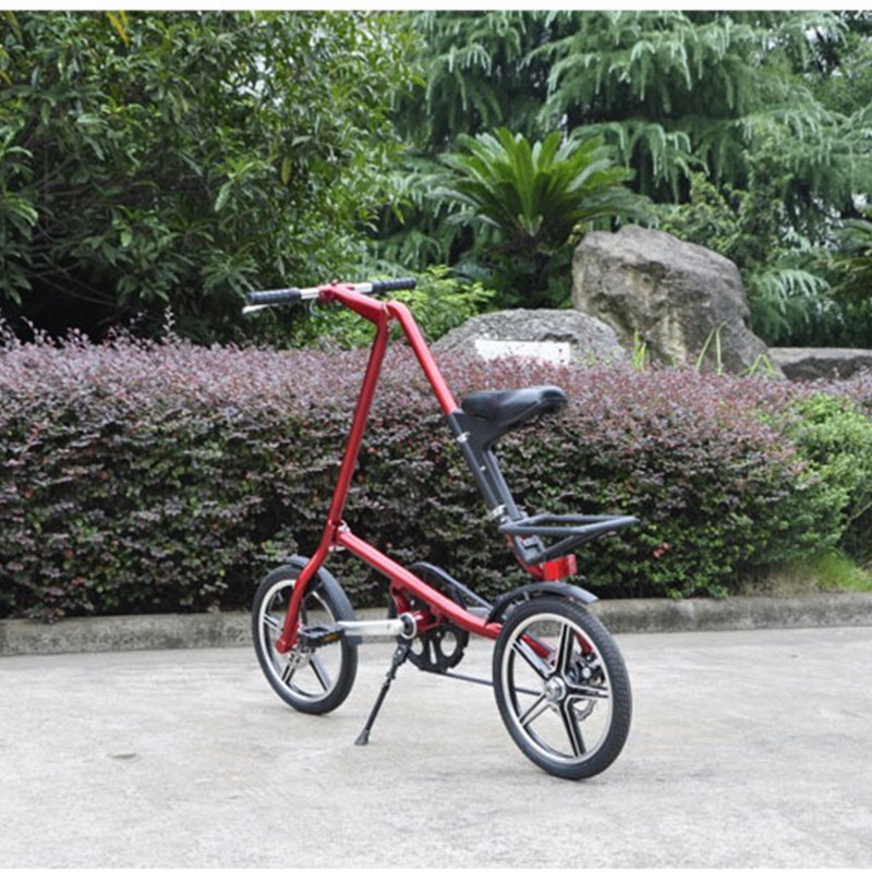 新升级速利达款速立达折叠自行车铝合金一体轮自行车包邮